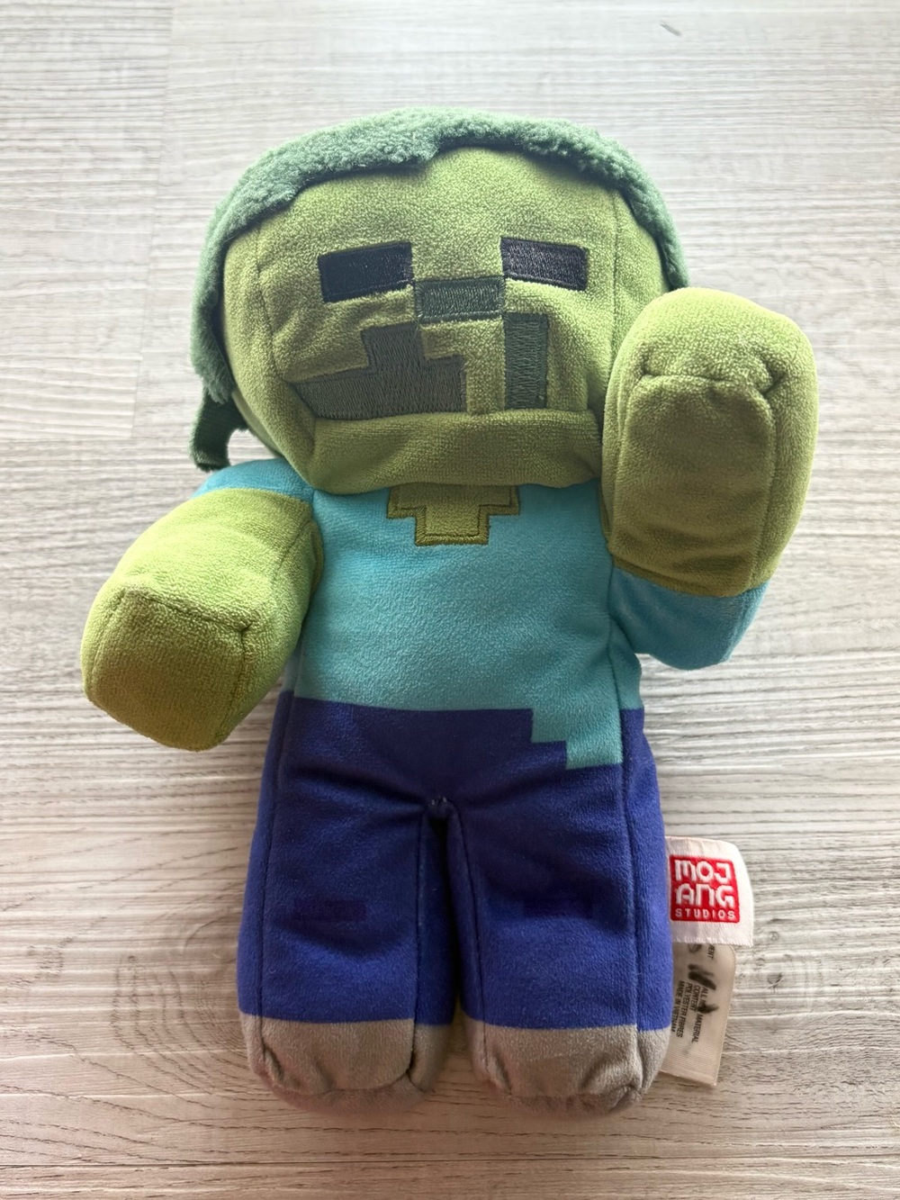 Minecraft Zombie Plush Toy Figure Collectible 8”